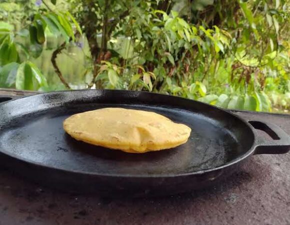 Homemade Tortillas and Cheese